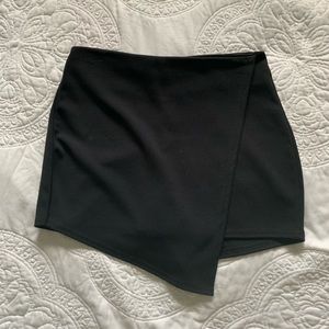 Black Envelope Skirt